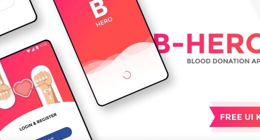 B-Hero - Free XD UI kit