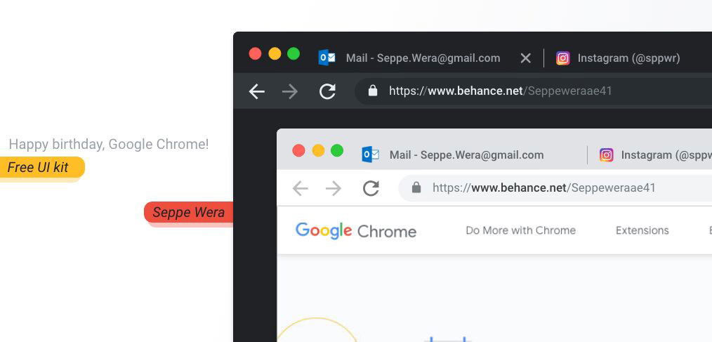 New Chrome Xd Mockup Xdguru Com