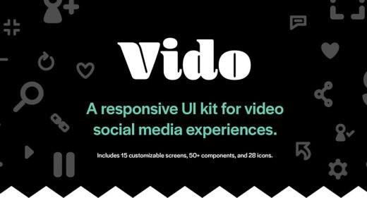 Video - Free Adobe XD UI kit