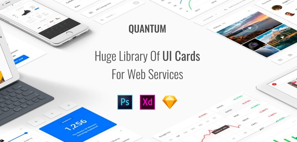 Quantum - High-end Premium UI kit for XD