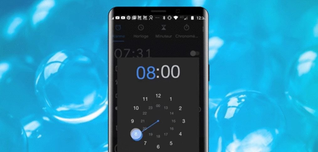 Android Clock Animation