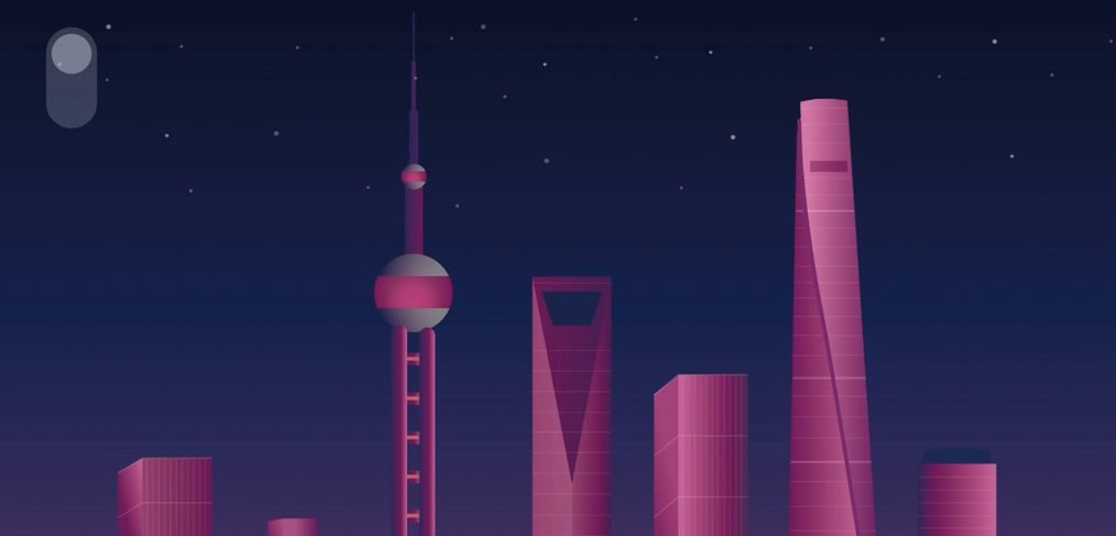 Shanghai Day-Night XD animation