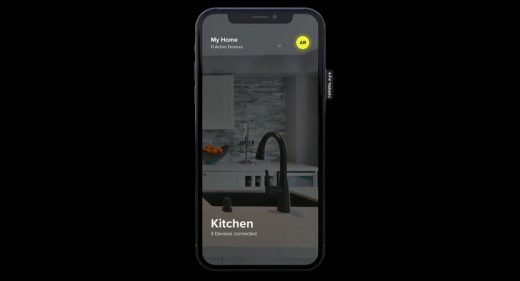 AR smart home app XD template