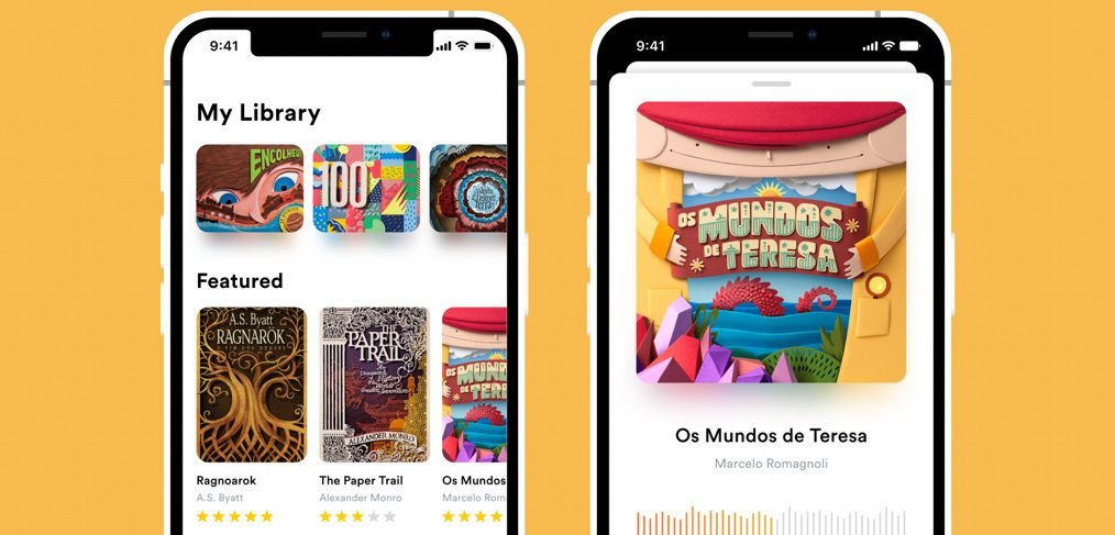 AudioBook XD mobile template