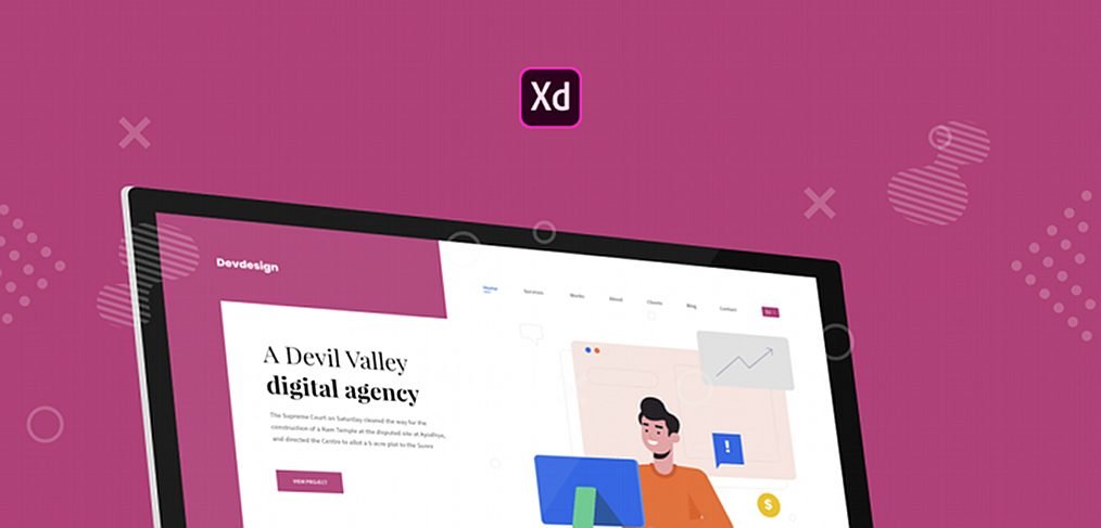 Dev/Design Agency Website template