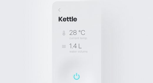 Kettle app XD animation concept