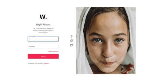 Free HTML and XD login page