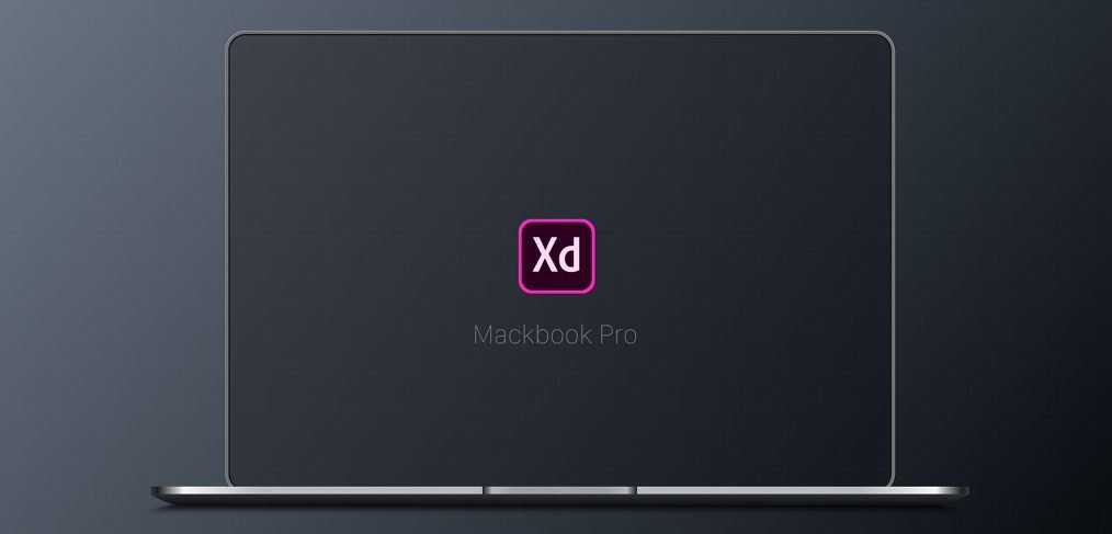 Free Macbook Pro XD mockup