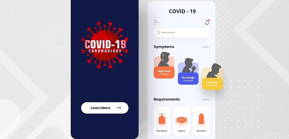Covid19 help XD mobile app