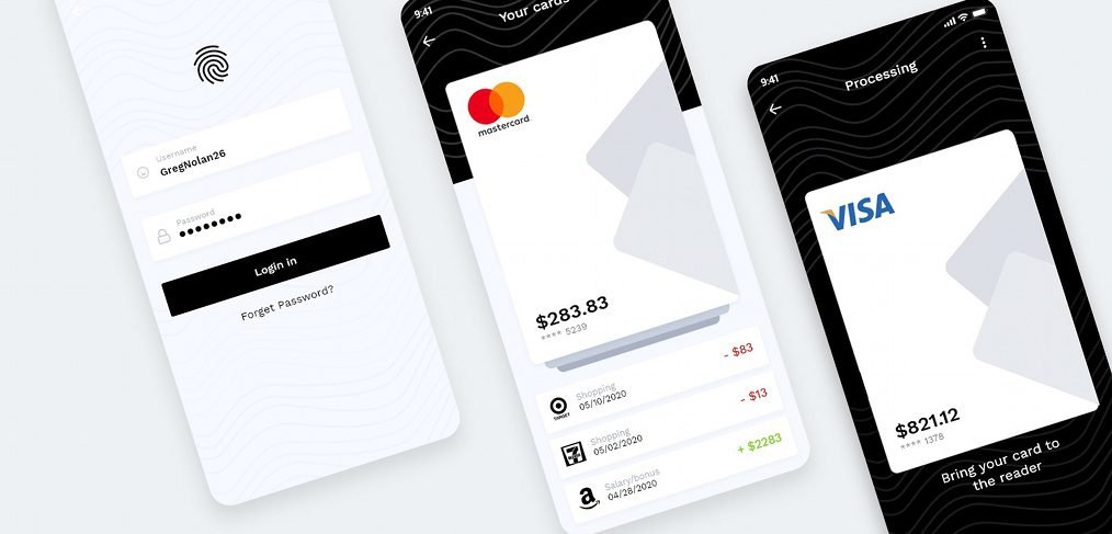 Mobile wallet XD concept