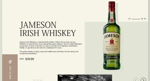 Whiskey XD website template