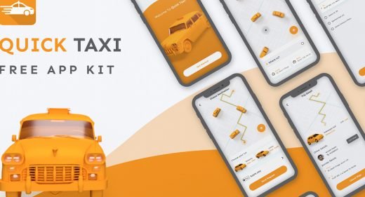 Taxi app freebie for XD