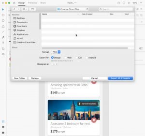 Exporting Assets from Adobe XD - Export png, svg, pdf from Adobe XD
