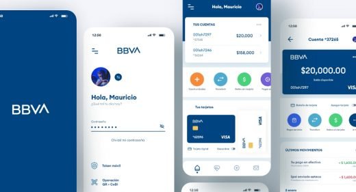 XD free banking app template