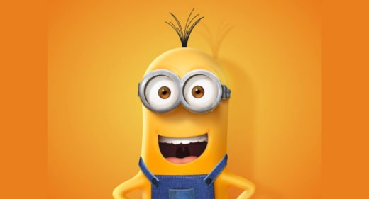Free minion illustration made with XD